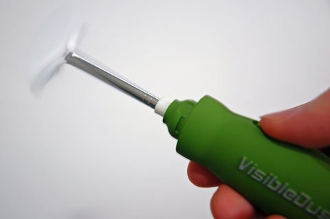 Charging the Brush Bristles Charging the Brush Bristles