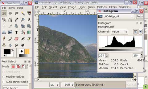 The GIMP Image Editor