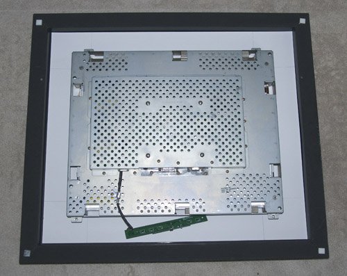 Figure 7 – the Matted LCD in the Frame