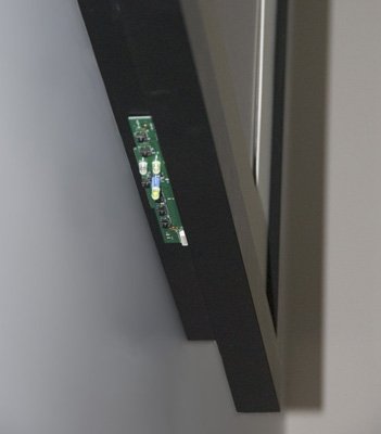 Figure 14 – Underside of Frame showing Hidden Control Button Access