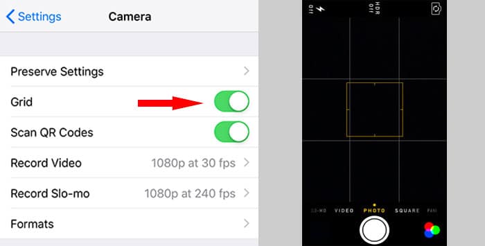 Taking selfie photos has never been easier than with the thirds rule.